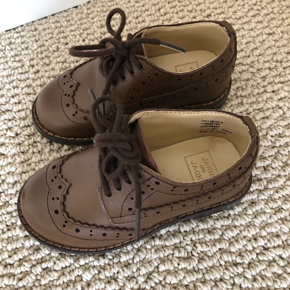 Janie and Jack leather oxfords
